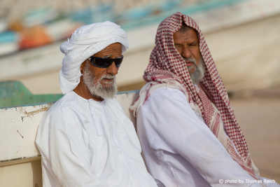 Männer im Oman
