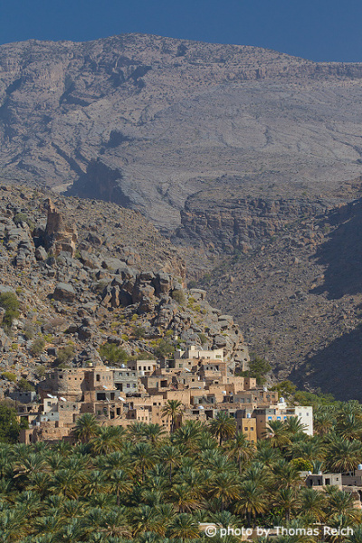 Dorf Misfah bei Al Hamra, Oman