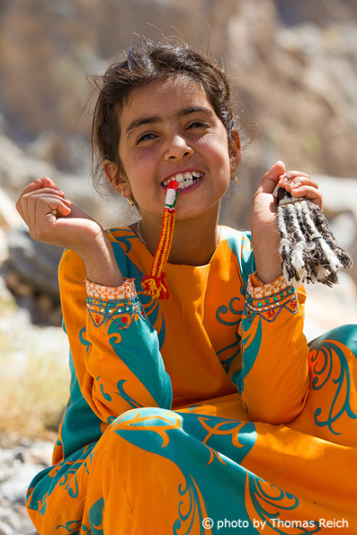 Girl in Oman