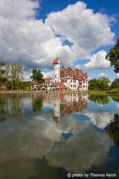 Schloss Basedow und Mühlenteich
