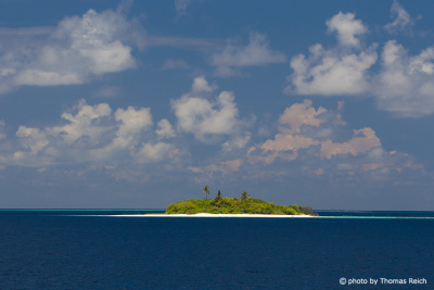 Malediven Insel im Indischen Ozean