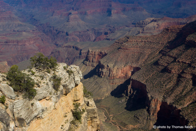 Wanderweg in den Grand Canyon Arizona