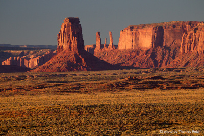 Monument Valley Navajo Tribal Park ikonische Landschaft