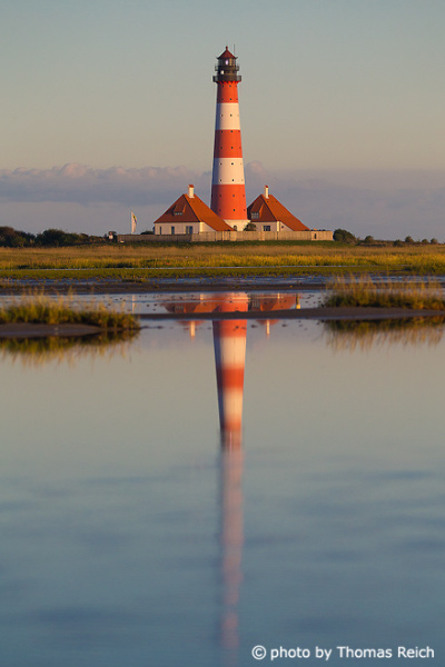 Famous Lighthouse Westerheversand