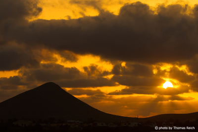 Sunsets volcano Fuerteventura