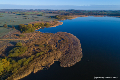 Lake Malchin aerial pictures