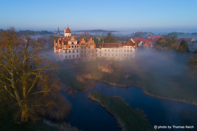 Schloss Basedow Luftbild