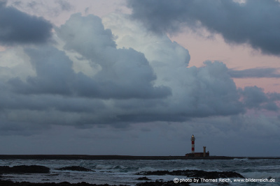 Lighthouse and storms Atlantic, Fuerteventura