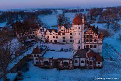 Basedow Castle in North East Germany