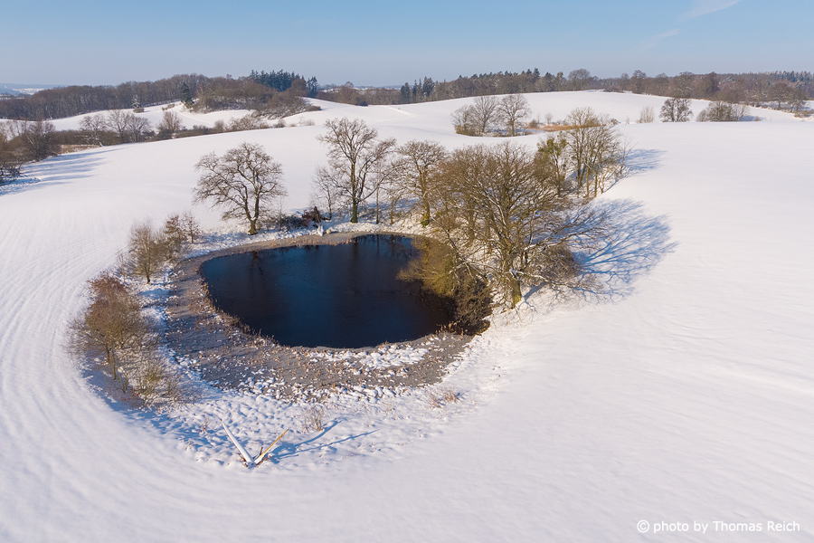 Winter landscape in Germany