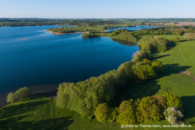 Lake Krakow aerial photo