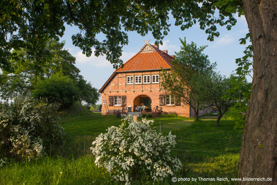 Farmhouse in Mecklenburg, East Germany