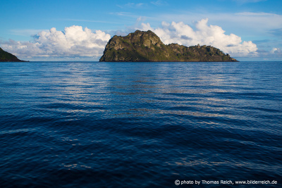 Cocos Island Pacific ocean