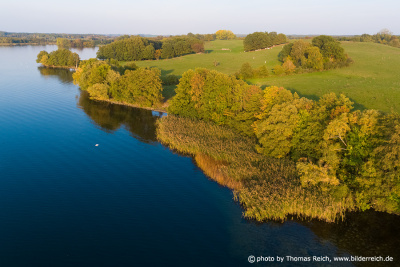 Herbstliches Ufer Krakower See