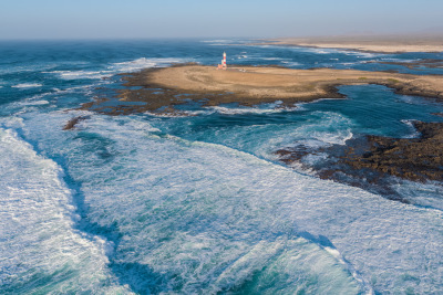 Lighthouse Drone aerial picture
