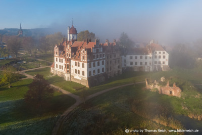 Basedow castle from the air