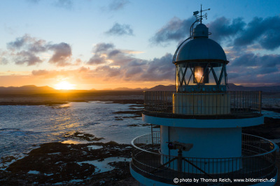 Sunrise Lighthouse Toston aerial image