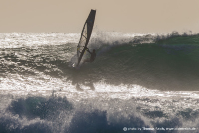 learning wind surf Canary Islands