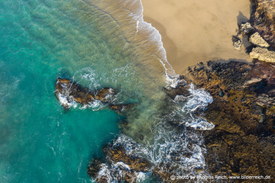 Playa Agua Liques drone image