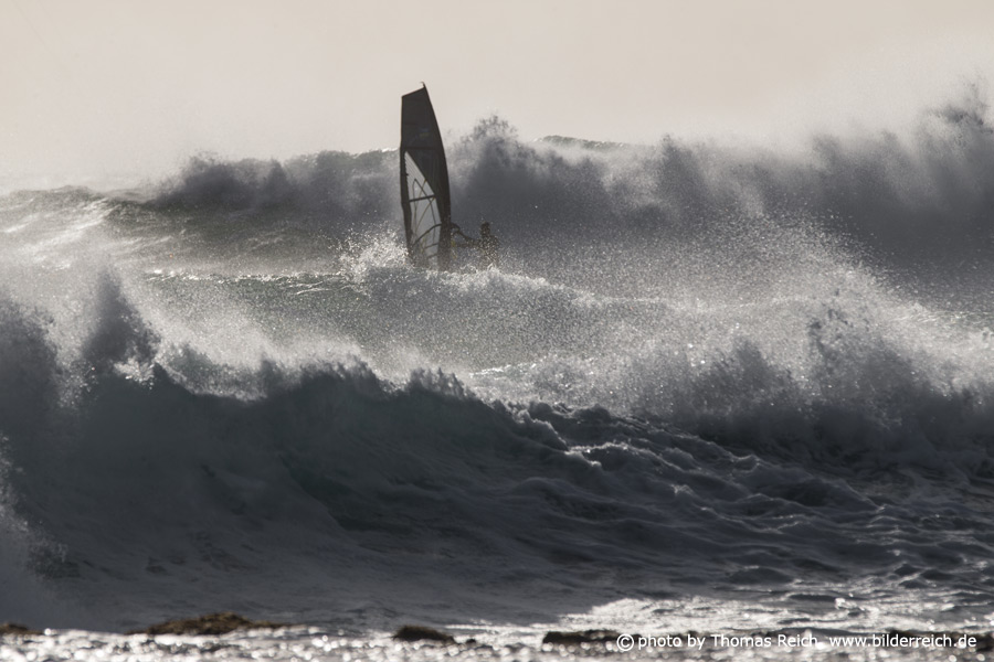 Big Wave Windsurfing El Cotillo