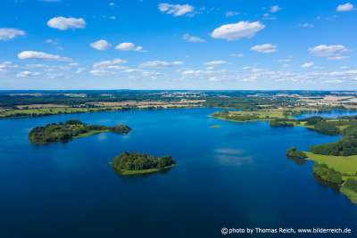 Lake Krakow aerial image
