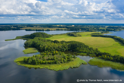 Lake Krakow drone images