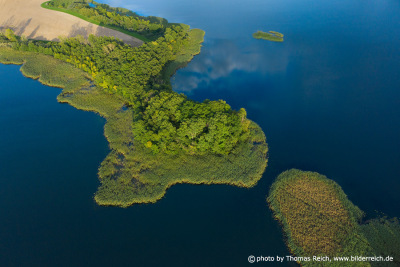 Lake Krakow drone photo