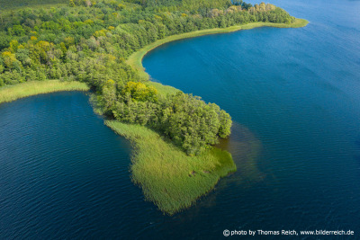 Kayaking Lake Krakow islands