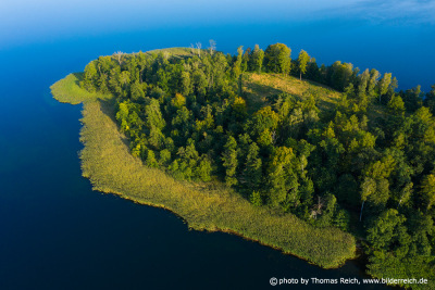Lake Krakow drone image