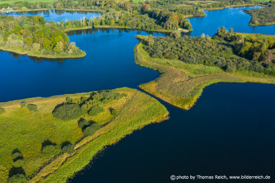 Teterower lake aerial shots