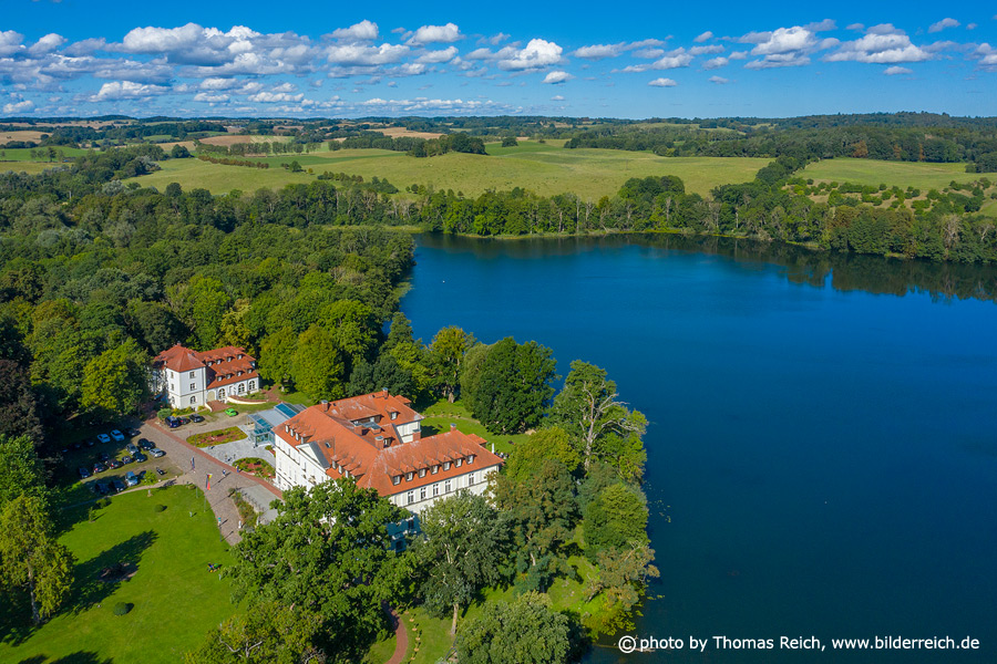 Castle Schorssow lake Germany