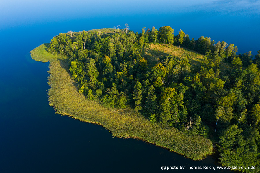 Lake Krakow drone image