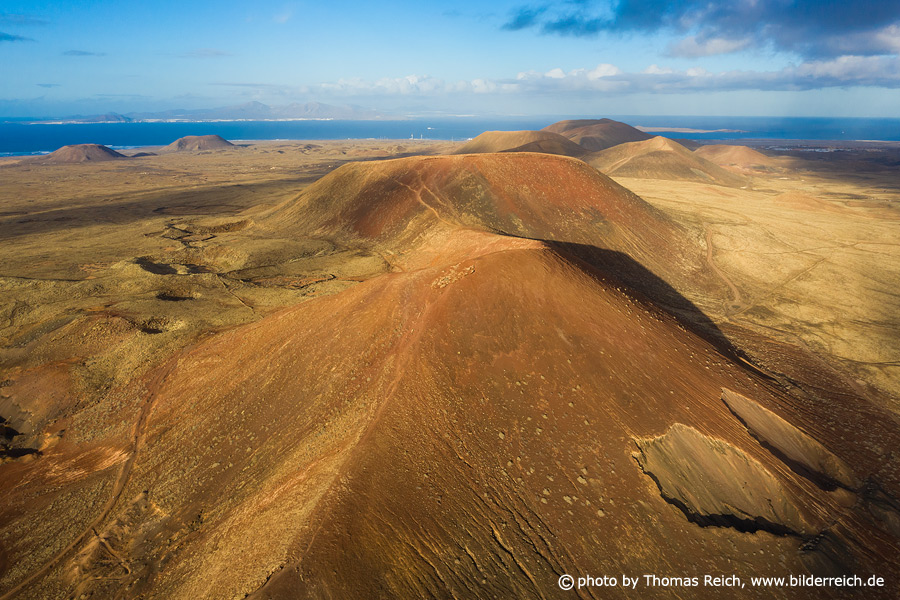 Vulkan Montaña Colorada Fuerteventura
