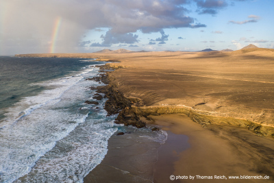 Regenbogen auf Fuerteventura, Spanien