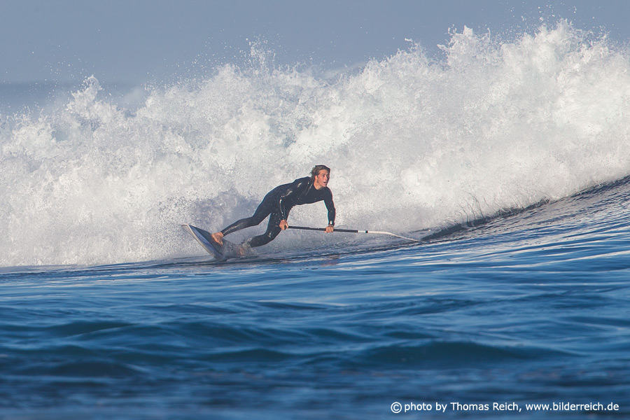 SUP Surfing Kanaren