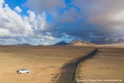 Blick nach Tindaya Fuerteventura
