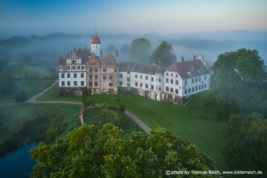 Schloss Basedow Luftbilder