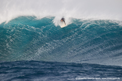 Big Waves Surfing Take-Off