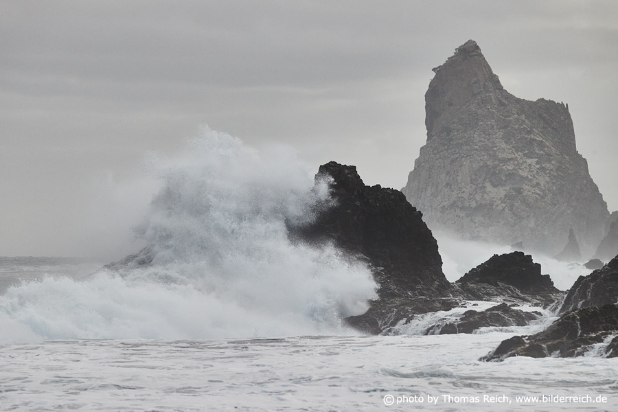 Big waves, Roque Benijo