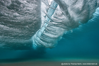 Ocean wave giant vortex tube