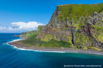 South coast Flores Island Azores