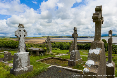Old cemetery in Ireland