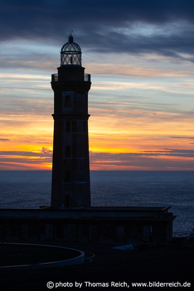 Leuchtturm Farol da Ponta dos Capelinhos, Faial