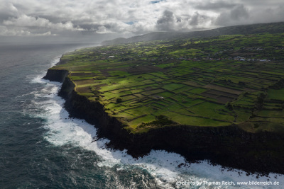Landschaft Insel Faial Azoren