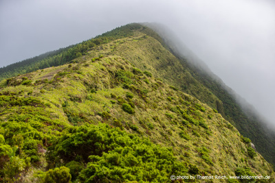Hike the volcanic crater Faial Island