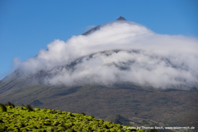 Pico mountain Azores