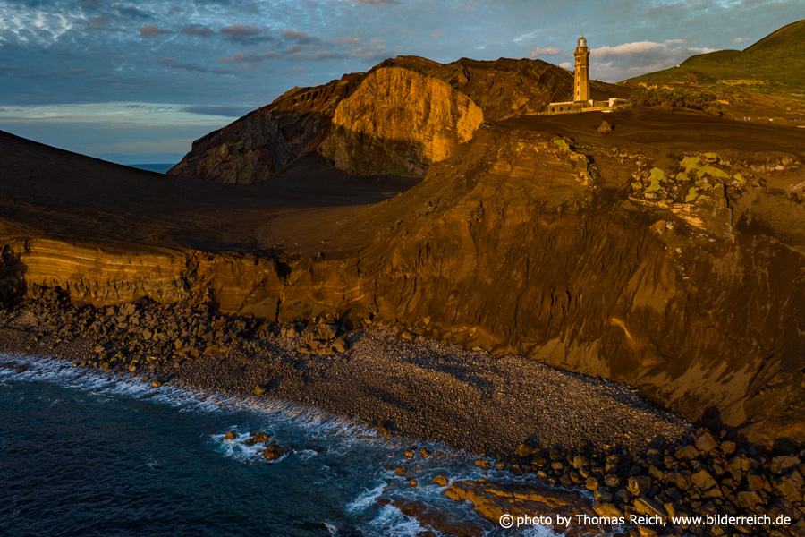 Old lighthouse of Capelinhos, Faial