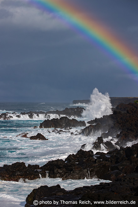 Regenbogen, Insel Pico Azoren